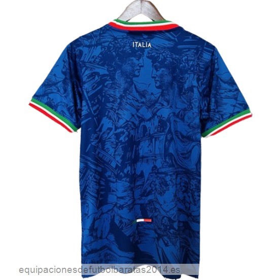 Nuevo Tailandia Especial Camiseta Italia 2024 I Azul Baratas